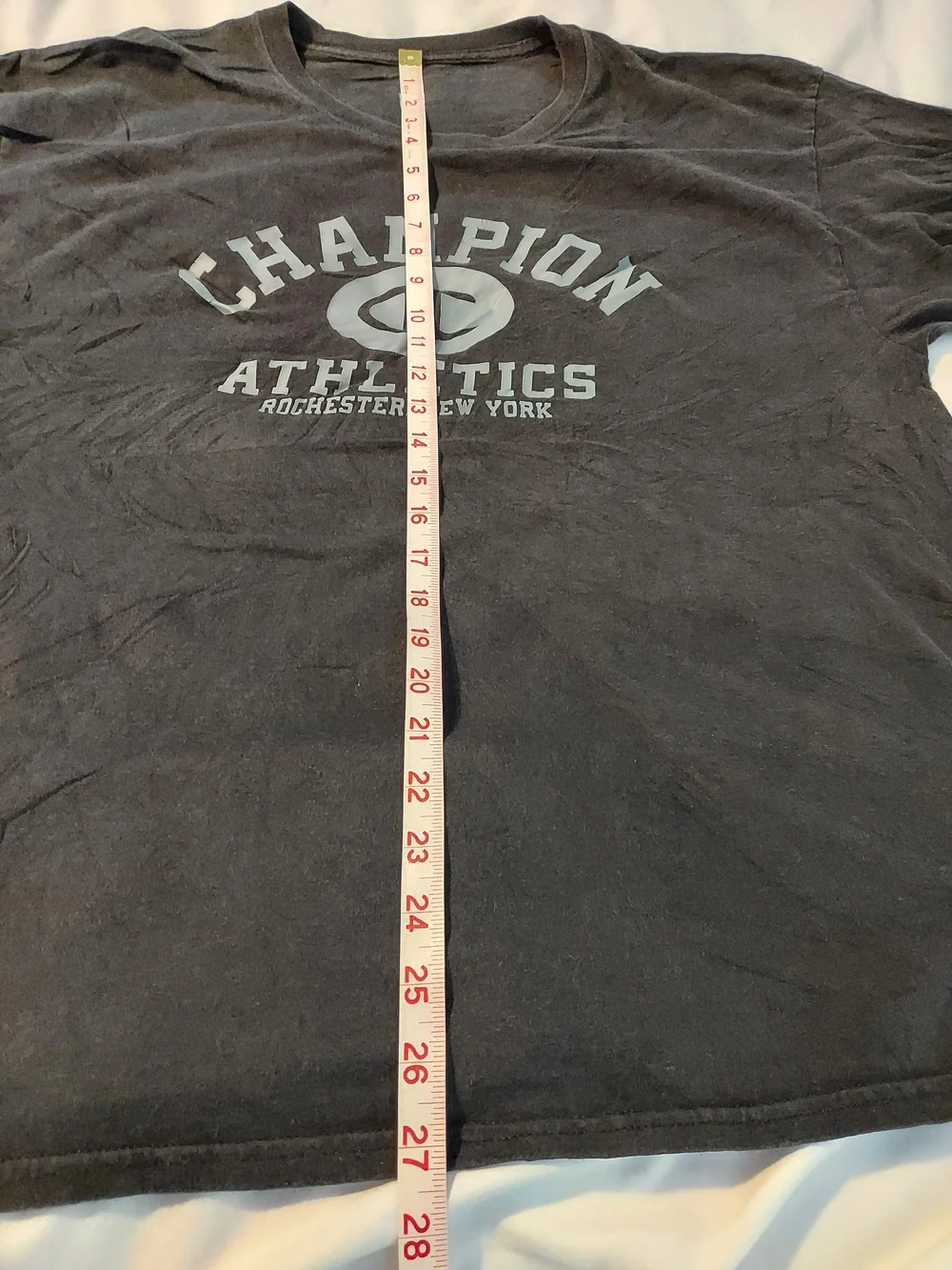 Champion Athletics Rochester New York Collegiate Graphic T-Shirt XL - Picture 7 of 8